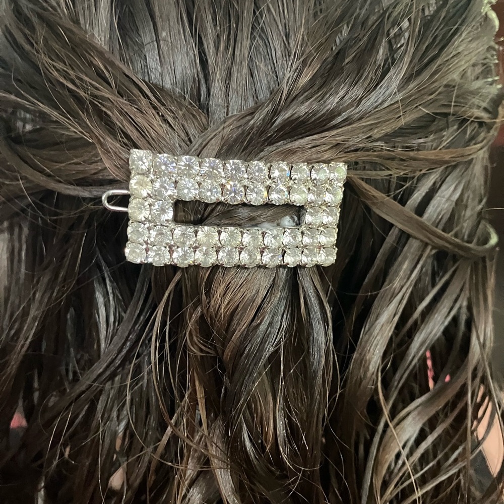 SHOE BUCKLE BARRETTES